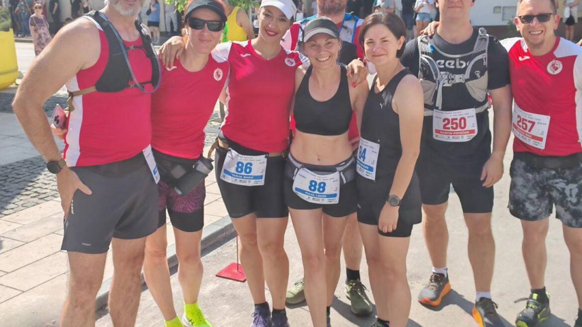 Tanja i Ned na pobjedničkom postolju, Brabi istrčao svoj prvi maraton