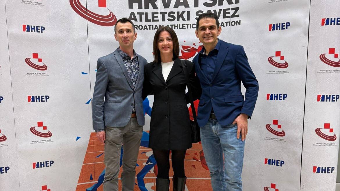 Vedrana, Josip i Kruno dobili zaslužena priznanja Hrvatskog atletskog saveza
