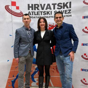Vedrana, Josip i Kruno dobili zaslužena priznanja Hrvatskog atletskog saveza
