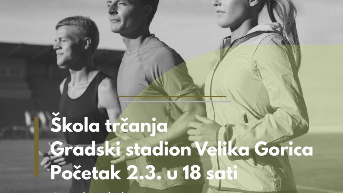 Škola trčanja AK Turopolje kreće 2. ožujka